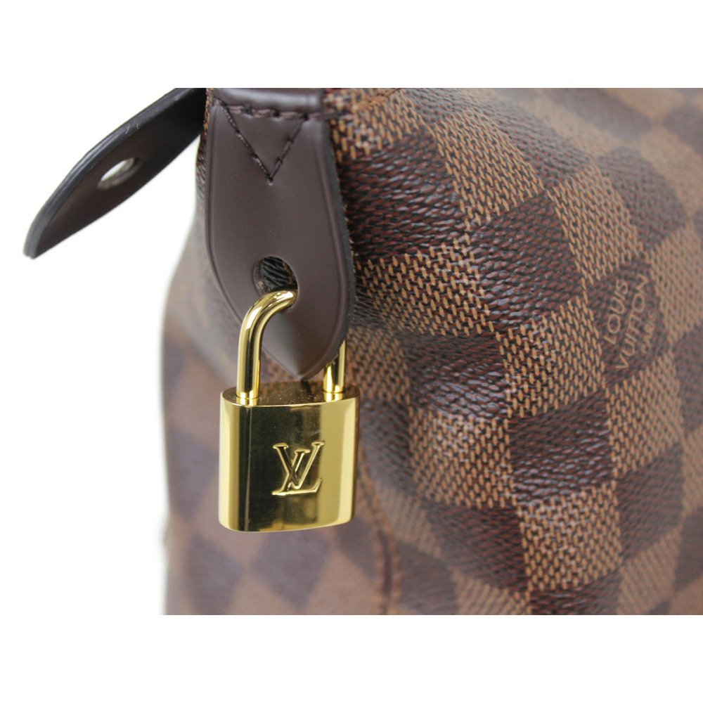 Louis Vuitton IENA DamierTote Bag Brown - Picture 6 of 8